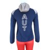 Löffler veste femme avec capuche Team Austria Hybrid Functional ÖSV grises - eau profonde